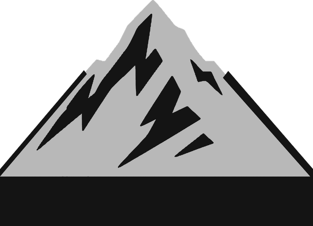Dawnforge mountain logo
